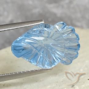 Topázio Céu azul Natural 5.96ct, Chique, Transparente
