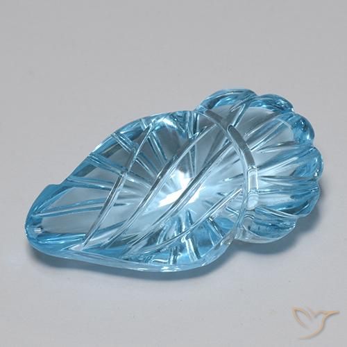 18.54ct Natural Azul Suíço Topázio, Chique, Transparente
