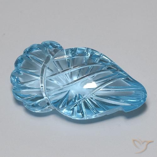 Topázio Azul Suíço Natural 18.54ct, Chique, Transparente