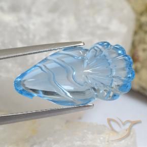 Topázio Céu azul Natural 14.16ct, Chique, Transparente