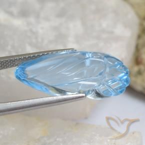 Topázio Céu azul Natural 14.16ct, Chique, Transparente
