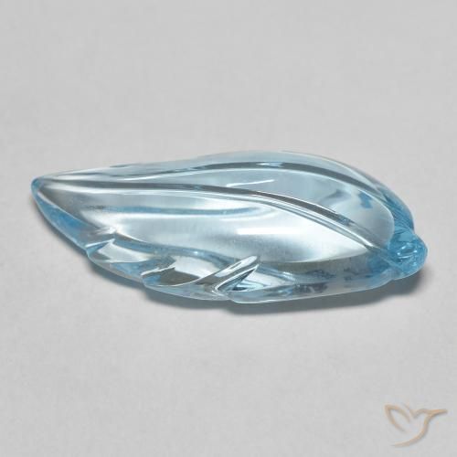 Topázio Azul Suíço Natural 8.43ct, Chique, Transparente