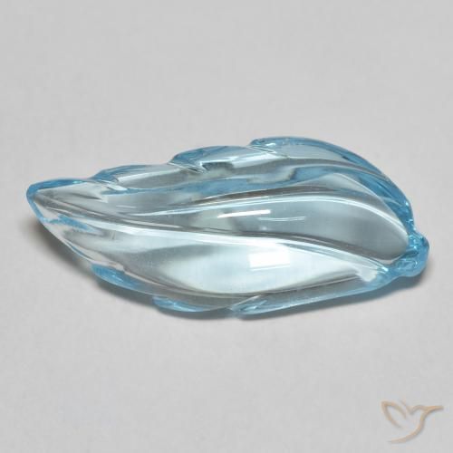 Topázio Azul Suíço Natural 8.43ct, Chique, Transparente