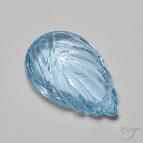 10.76ct Natural Céu azul Topázio, Chique, Transparente