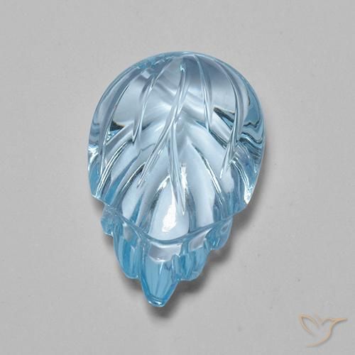 Topázio Céu azul Natural 10.76ct, Chique, Transparente