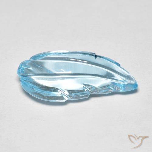 Topázio Azul Suíço Natural 7.33ct, Chique, Transparente