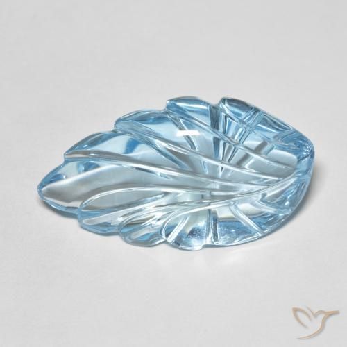 24.36ct Natural Azul Suíço Topázio, Chique, Transparente