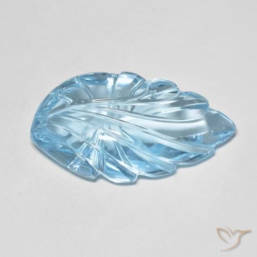 Topázio Azul Suíço Natural 24.36ct, Chique, Transparente