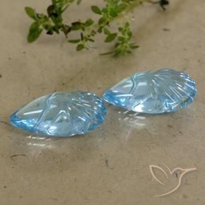 Pedras preciosas de Topázio Céu azul natural de 25.11 ct, Chique, Transparente