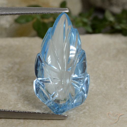 9.05ct Natural Azul Suíço Topázio, Chique, Transparente