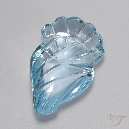 Topázio Azul Suíço Natural 5.64ct, Chique, Transparente