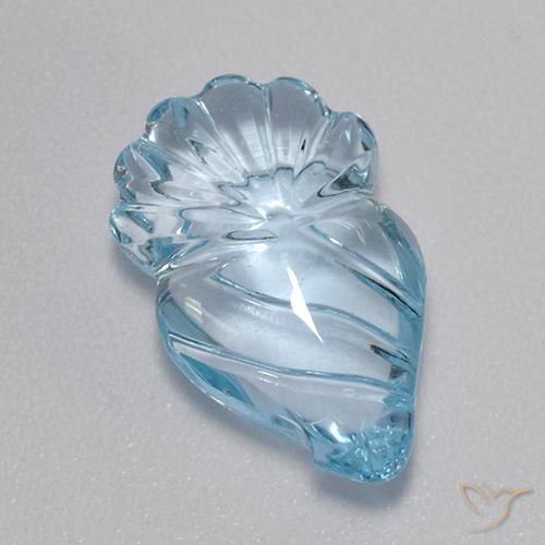 Topázio Azul Suíço Natural 5.64ct, Chique, Transparente