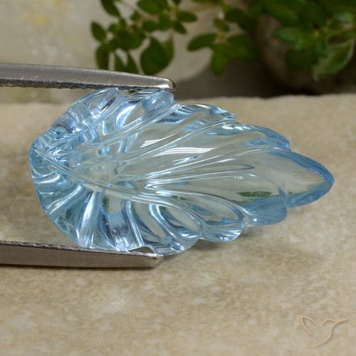 14.80ct Natural Azul Suíço Topázio, Chique, Transparente