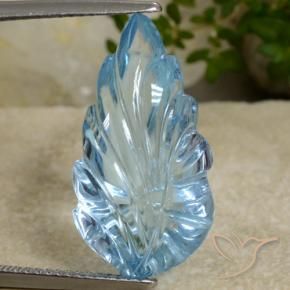 Topázio Azul Suíço Natural 14.80ct, Chique, Transparente