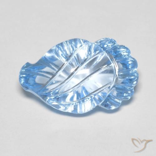 11.55ct Natural Céu azul Topázio, Chique, Transparente