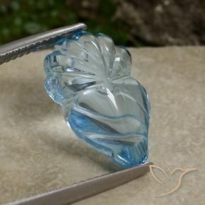 Topázio Céu azul Natural 9.14ct, Chique, Transparente