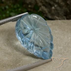 Topázio Azul Suíço Natural 9.91ct, Chique, Transparente