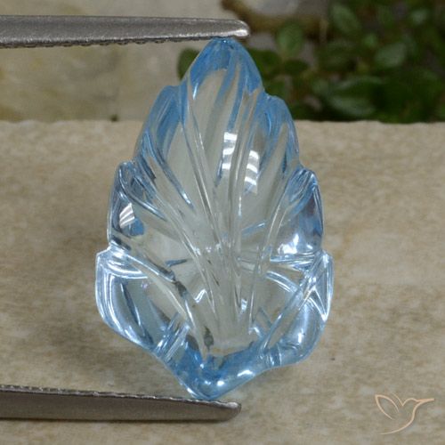 8.82ct Natural Azul Suíço Topázio, Chique, Transparente