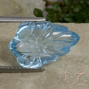 Topázio Azul Suíço Natural 8.82ct, Chique, Transparente