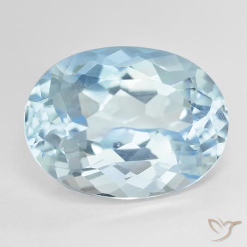 24.52ct Natural Céu azul Topázio, oval, VVS-VS
