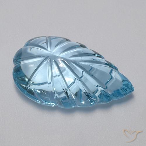 Topázio Azul Suíço Natural 15.65ct, Chique, Transparente
