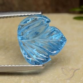Topázio Azul Suíço Natural 5.41ct, Chique, Transparente