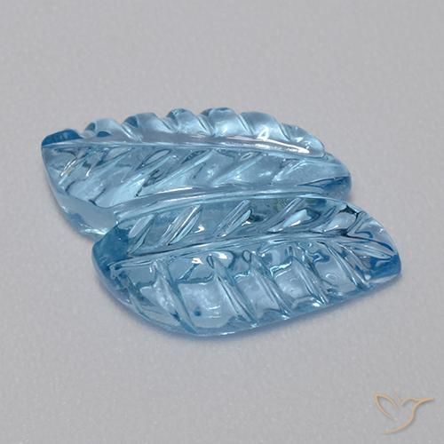 4.85ct Natural Azul Suíço Topázio, Chique, Transparente