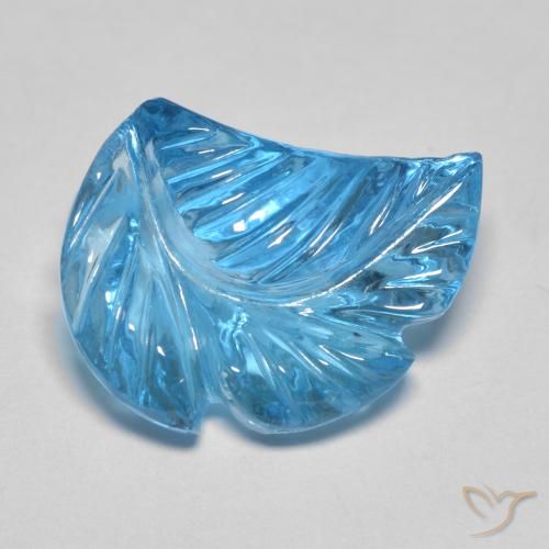 Topázio Azul Suíço Natural 6.27ct, Chique, Transparente