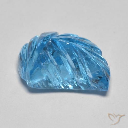 Topázio Azul Suíço Natural 6.27ct, Chique, Transparente