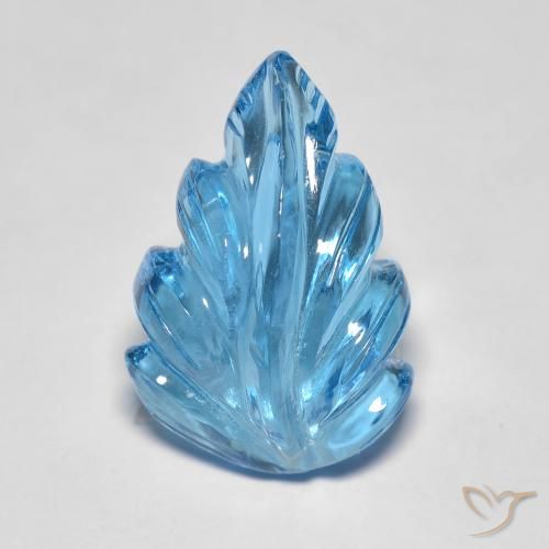 Topázio Azul Suíço Natural 10.05ct, Chique, Transparente