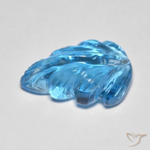 Topázio Azul Suíço Natural 10.05ct, Chique, Transparente