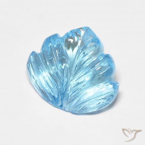 5.82ct Natural Céu azul Topázio, Chique, Transparente