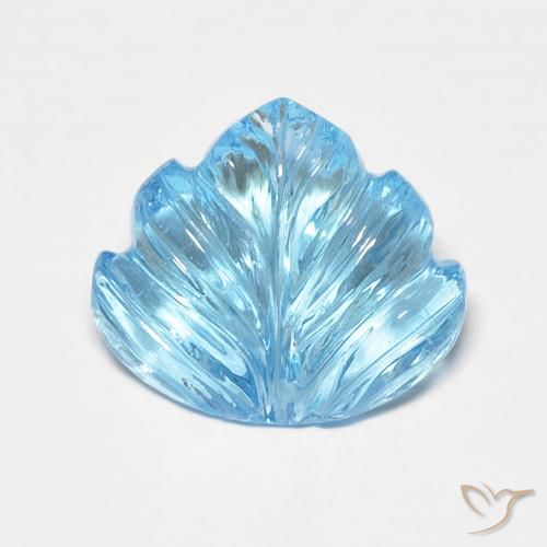 Topázio Céu azul Natural 5.82ct, Chique, Transparente