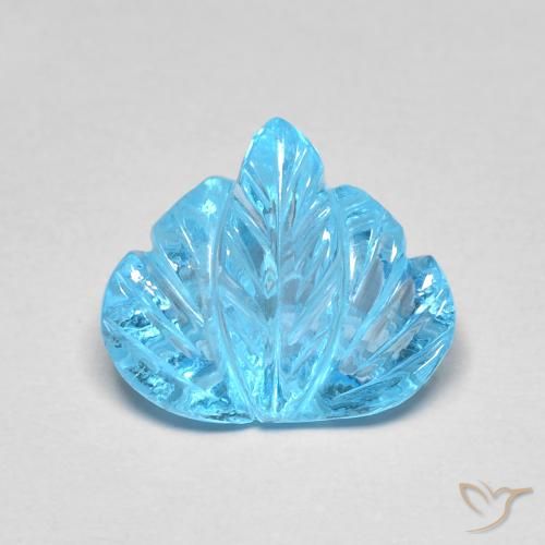 5.55ct Natural Azul Suíço Topázio, Chique, Transparente