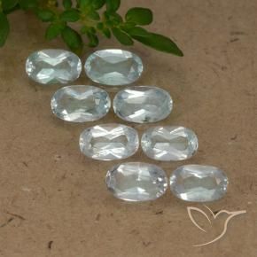 Pedras preciosas de Topázio Céu azul natural de 2.19 ct, oval, VS