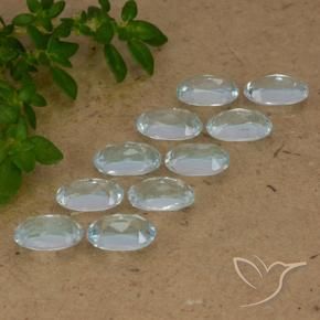 Pedras preciosas de Topázio Céu azul natural de 3.03 ct, oval, VS