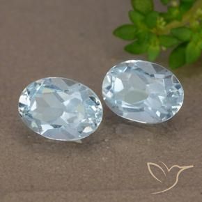 Pedras preciosas de Topázio Céu azul natural de 2.25 ct, oval, VVS-VS