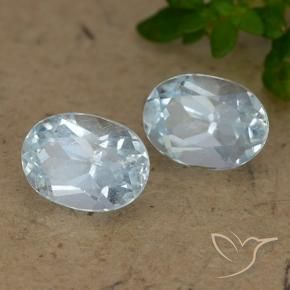 Pedras preciosas de Topázio Céu azul natural de 2.19 ct, oval, VS