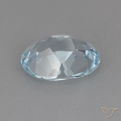 Topázio Céu azul Natural 2.11ct, oval, VVS-VS