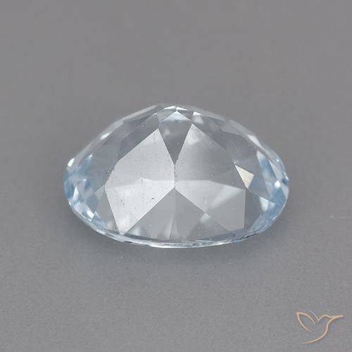 Topázio Céu azul Natural 2.40ct, oval, VVS-VS