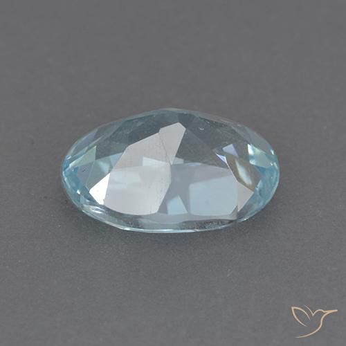 Topázio Céu azul Natural 2.24ct, oval, VVS-VS