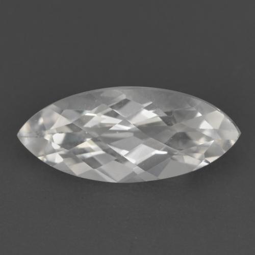 Topázio branco natural 1,62ct, marquise, VS