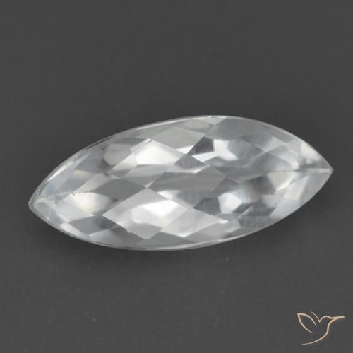 Topázio Branco Natural 1.64ct, Marquesa, VS