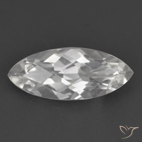 1.53ct Natural Branco Topázio, Marquesa, VS