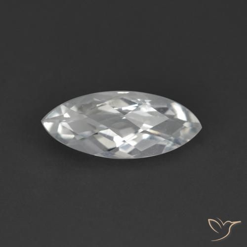 Topázio Branco Natural 1,72ct, Marquesa, VS