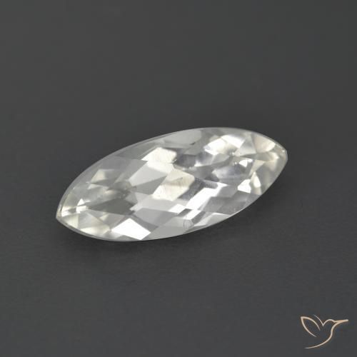Topázio branco quente Natural 1.73ct, Marquesa, VS