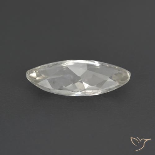 Topázio branco quente Natural 1.67ct, Marquesa, VS