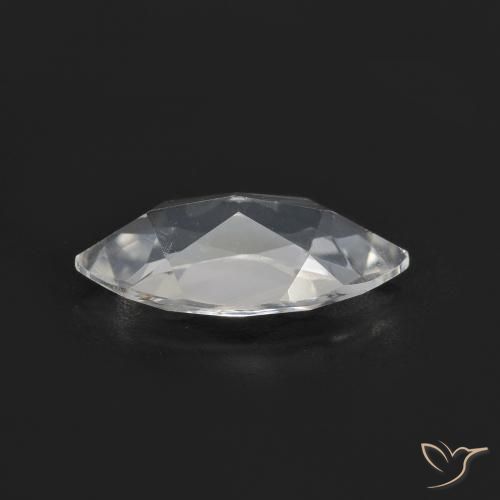 Topázio Branco azulado Natural 1.97ct, Marquesa, VVS