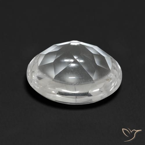 Topázio Branco claro Natural 5.49ct, oval, Transparente