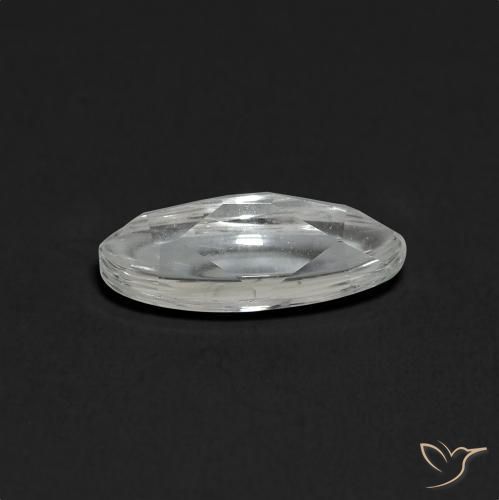 Topázio Branco claro Natural 1.40ct, oval, Transparente